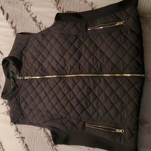 NY& Company, XL, Black Vest